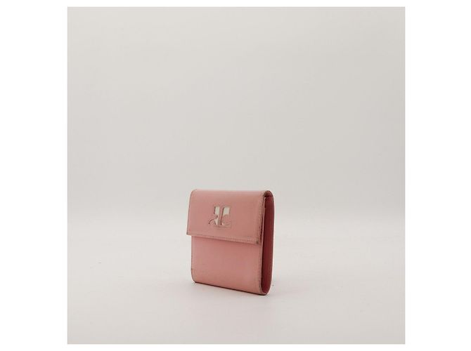 Courreges Courrèges Cartera de cuero rosa - vista 2