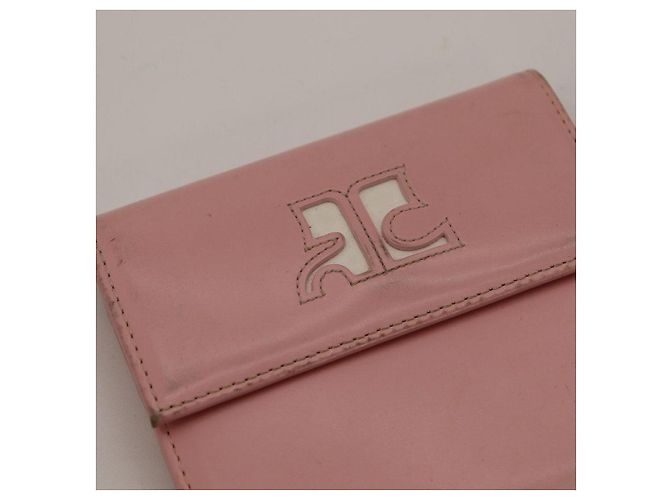 Courreges Courrèges Cartera de cuero rosa - vista 6