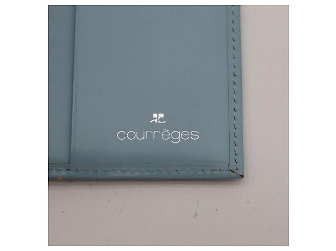 Courreges Courrèges Portafoglio Logo Blu chiaro - vista 7