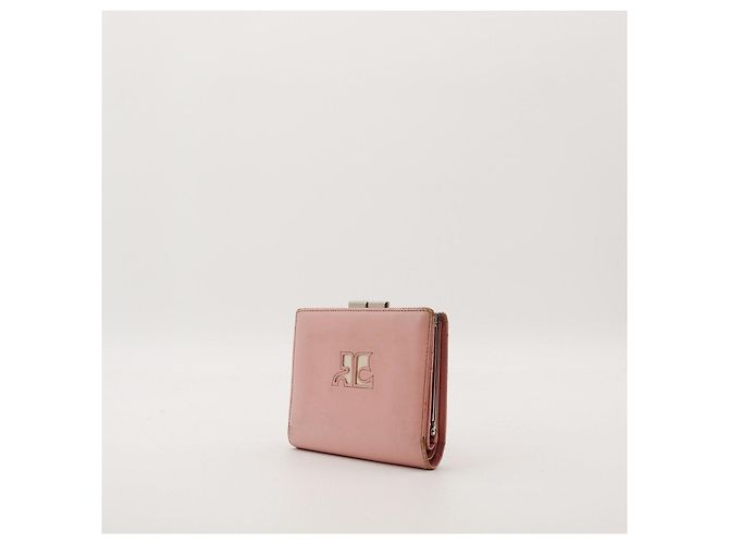 Courreges Courrèges Ledergeldbörse Pink - Ansicht 2