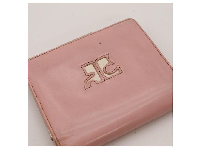 Courreges Courrèges Ledergeldbörse Pink - Ansicht 6