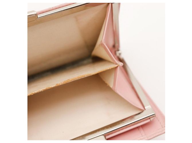 Courreges Courrèges Ledergeldbörse Pink - Ansicht 8
