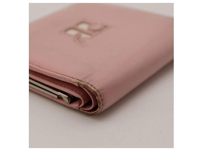 Courreges Courrèges Ledergeldbörse Pink - Ansicht 9