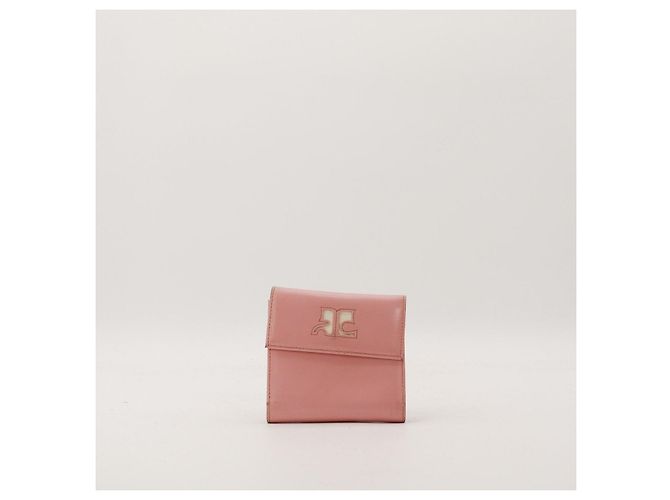 Courreges Courrèges Cartera de cuero rosa - vista 2