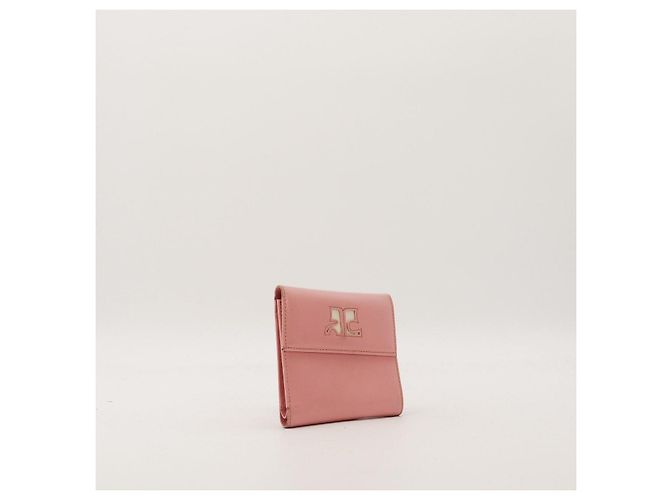 Courreges Courrèges Cartera de cuero rosa - vista 4