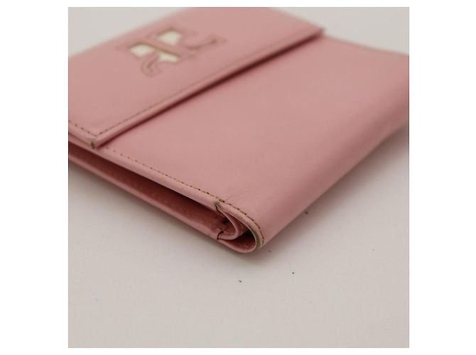 Courreges Courrèges Cartera de cuero rosa - vista 9