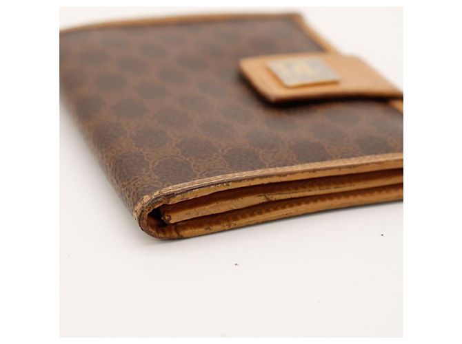 Céline Celine Monogram Canvas Bi-Fold Wallet Brown - view 9