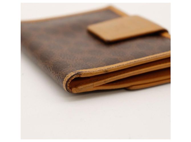 Céline Celine Cartera Triomphe en canvas Castaño - vista 9