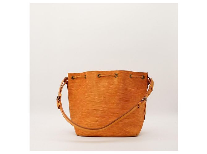 Louis Vuitton Borsa a Secchiello Noe GM in Pelle Epi Giallo - vista 3