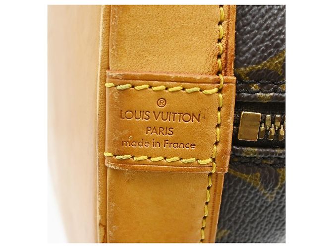 Louis Vuitton Alma Monogram Canvas PM Braun - Ansicht 4