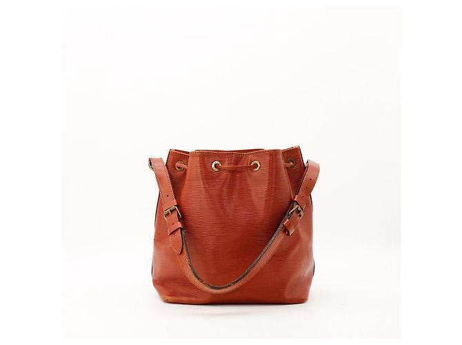 Louis Vuitton Borsa a Secchiello Noé in Pelle Epi Marrone - vista 3