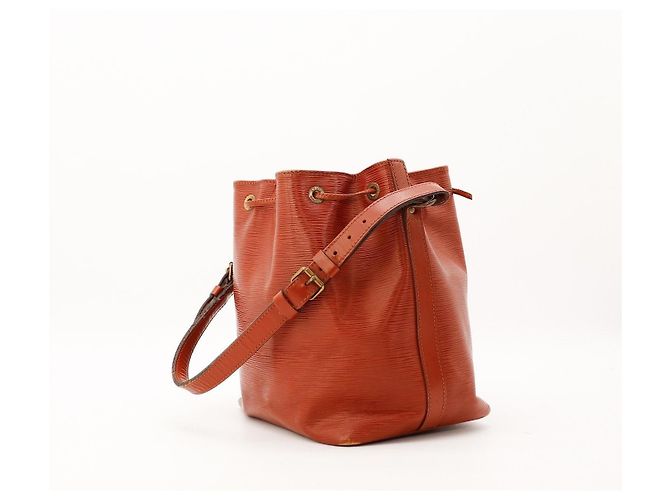 Louis Vuitton Borsa a Secchiello Noé in Pelle Epi Marrone - vista 4