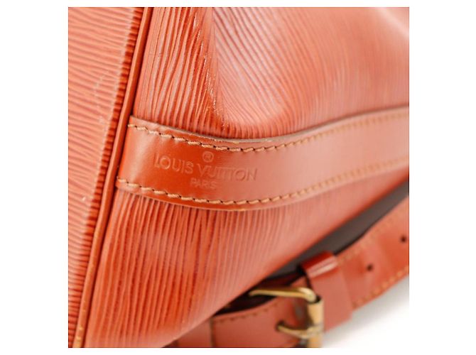 Louis Vuitton Borsa a Secchiello Noé in Pelle Epi Marrone - vista 9