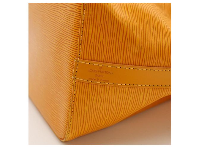 Louis Vuitton Borsa a Secchiello Epi Noe GM Arancione - vista 10