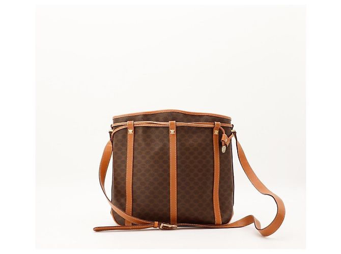 Céline Celine Macadam Monogram Bucket Bag Braun Monogramm - Ansicht 3