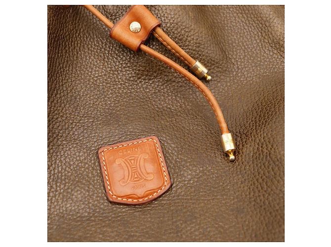Céline Celine Leder Bucket Bag Braun - Ansicht 7