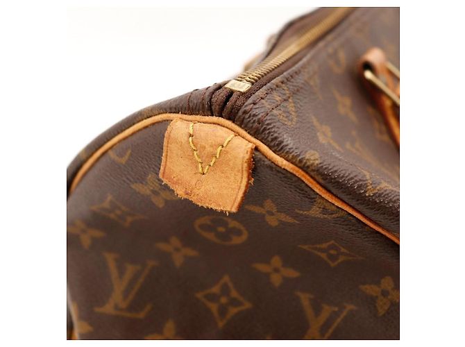 Louis Vuitton Speedy 30 Monogram Canvas Marrone Monogramma - vista 10