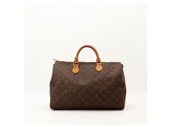 Louis Vuitton Speedy 30 Monogram Canvas Marrone Monogramma - vista 3