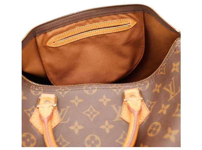 Louis Vuitton Speedy 30 Monogram Canvas Marrone Monogramma - vista 6