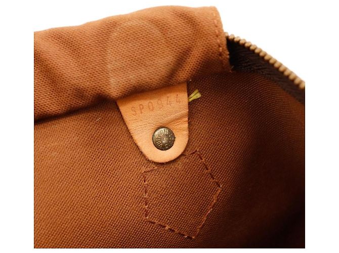 Louis Vuitton Speedy 30 Monogram Canvas Marrone Monogramma - vista 7