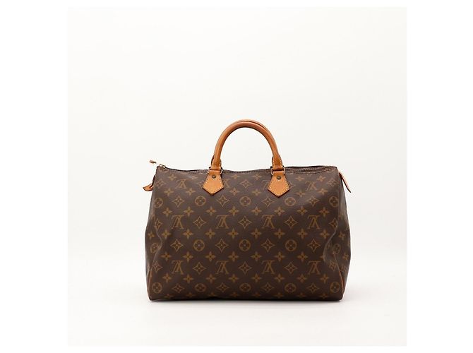 Louis Vuitton Speedy 30 Monogram Canvas Marrone Monogramma - vista 3