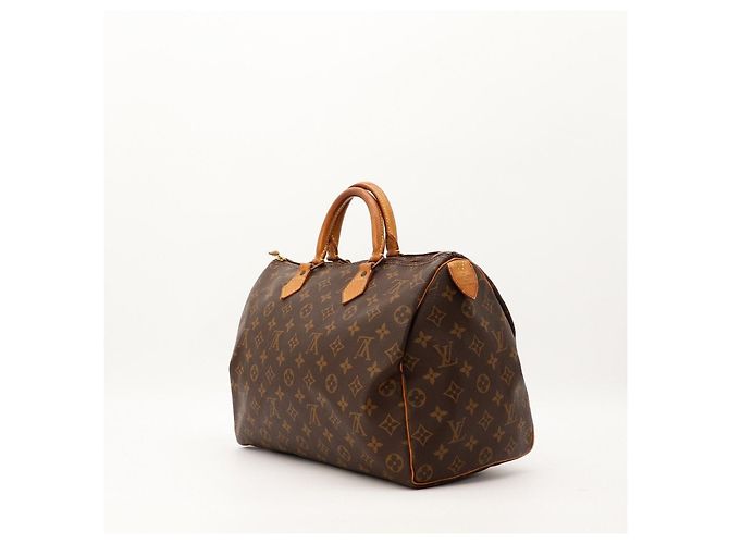 Louis Vuitton Speedy 30 Monogram Canvas Marrone Monogramma - vista 4