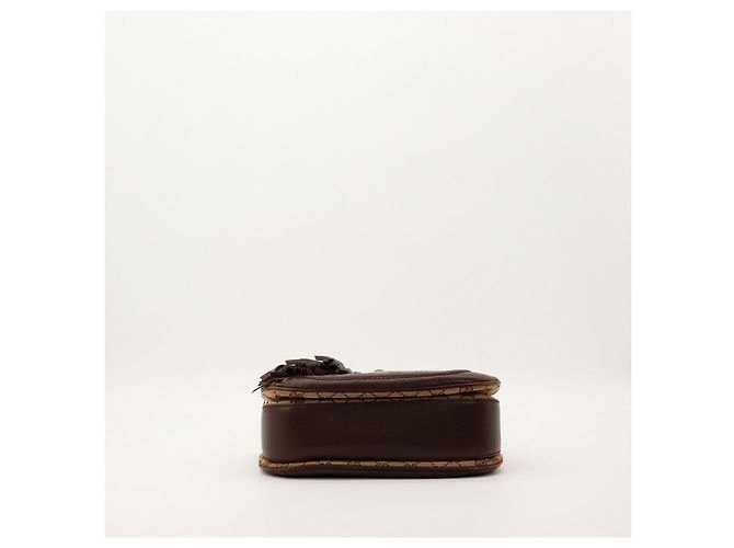 Gucci Bamboo Shopper Borsa Marrone - vista 5
