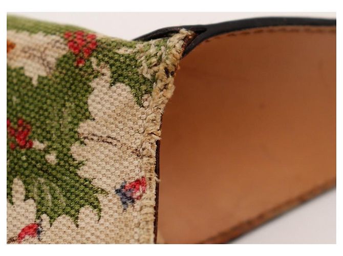 Gucci Jackie Borsa a tracolla in tela floreale Multicolore Beige - vista 13