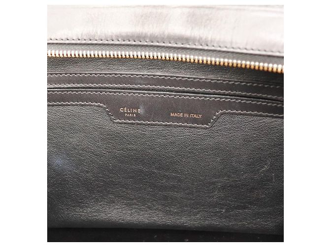 Céline Celine Borsa Trio in Pelle e Camoscio Marrone Nero Beige - vista 10
