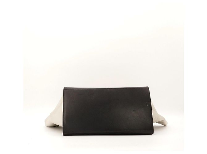 Céline Celine Borsa Trio in Pelle e Camoscio Marrone Nero Beige - vista 5