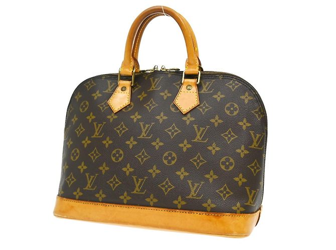 Louis Vuitton Alma Monogram Canvas PM Castaño - vista 2