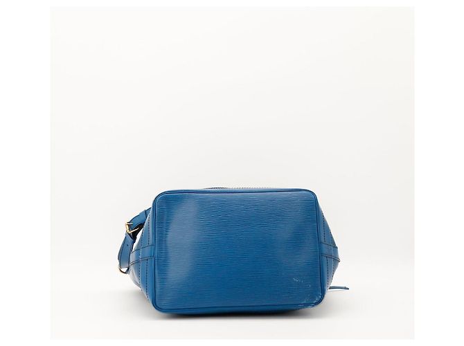 Louis Vuitton Borsa a secchiello Noe in pelle Epi Blu - vista 5