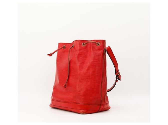 Louis Vuitton Borsa a Secchiello Noé in Pelle Epi Rosso - vista 2