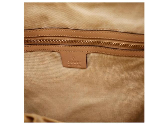 Gucci Borsa a tracolla in tela monogramma GG Marrone Beige - vista 10