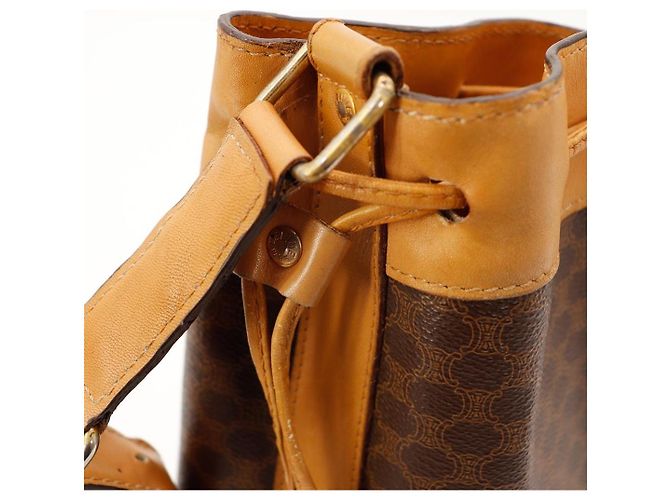 Céline Celine Macadam Beuteltasche Braun - Ansicht 10