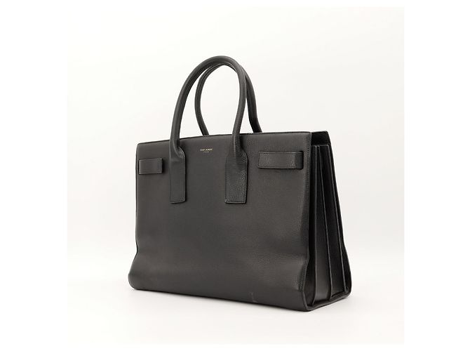 Saint Laurent Sac De Jour Borsa Tote Nero - vista 2