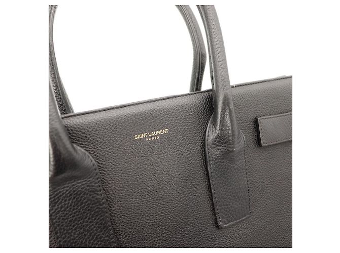 Saint Laurent Sac De Jour Borsa Tote Nero - vista 6