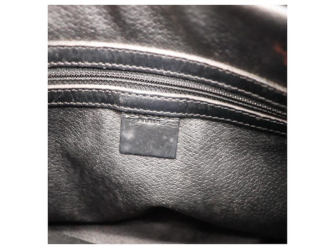 Céline Celine Borsa a tracolla motivo Macadam Marrone Nero - vista 9