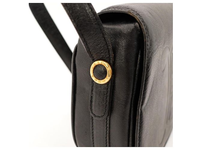 Céline Celine Bolsa de Ombro Triomphe Preto - vista 7