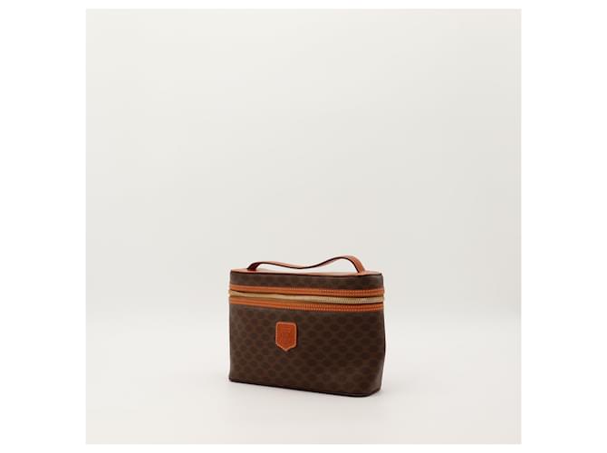 Céline Vanity Case Monogram Castaño Monograma - vista 2