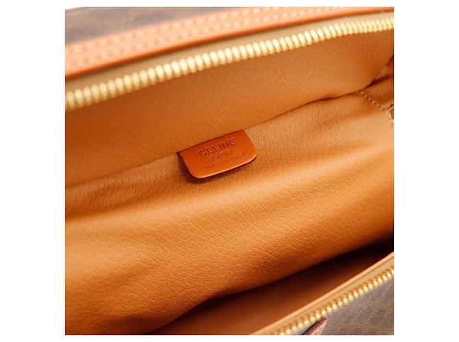 Céline Vanity Case Monogram Castaño Monograma - vista 9