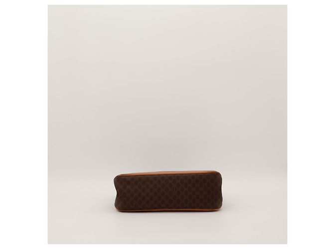 Céline Celine Sac à main Triomphe en toile monogramme Marron - vue 5
