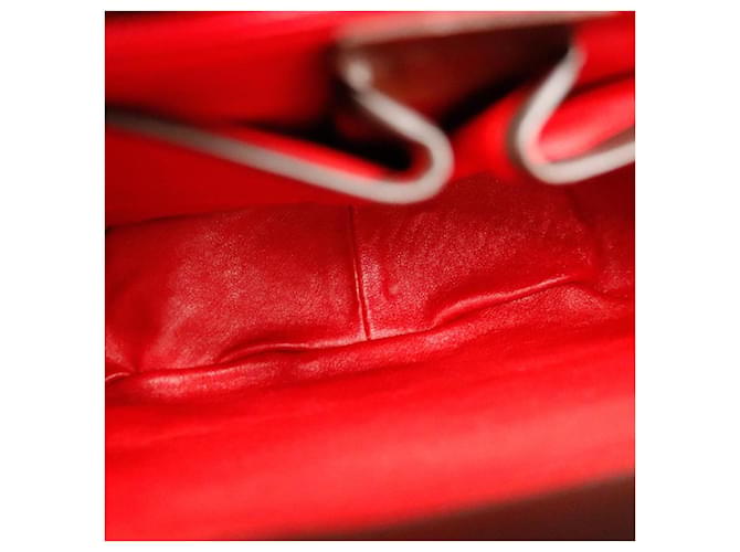 Céline Borsa Celine Triomphe in pelle Marrone - vista 10
