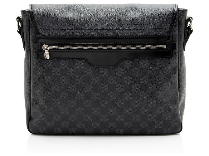 Louis Vuitton Damier Graphite Daniel MM Messenger Negro - vista 3