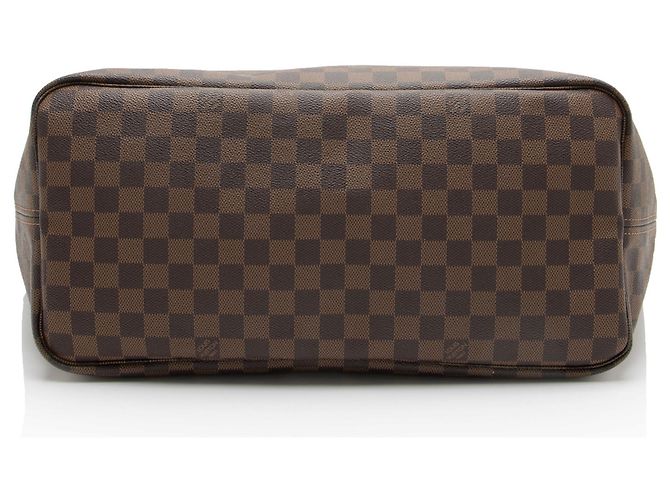 Louis Vuitton Damier Ebene Neverfull GM Tote Marrone - vista 4