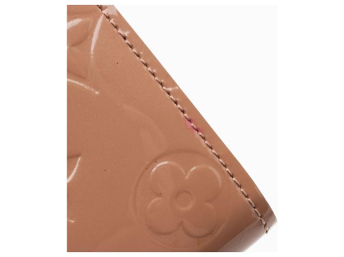 Portafoglio Sarah Monogram Vernis Louis Vuitton Marrone Beige - vista 8