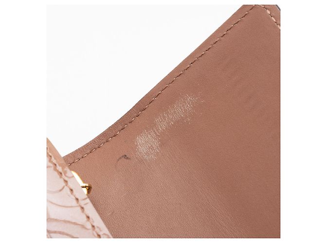 Portafoglio Sarah Monogram Vernis Louis Vuitton Marrone Beige - vista 9