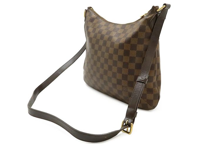 Bolso de hombro Louis Vuitton Damier Bloomsbury PM Castaño - vista 2