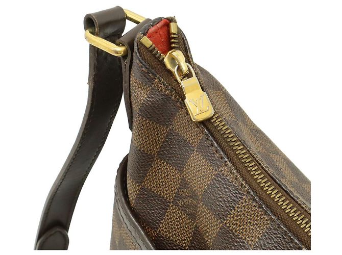 Bolso de hombro Louis Vuitton Damier Bloomsbury PM Castaño - vista 6