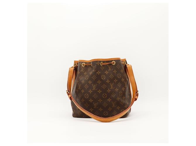 Louis Vuitton Borsa a Secchiello Monogram Noé Marrone - vista 3